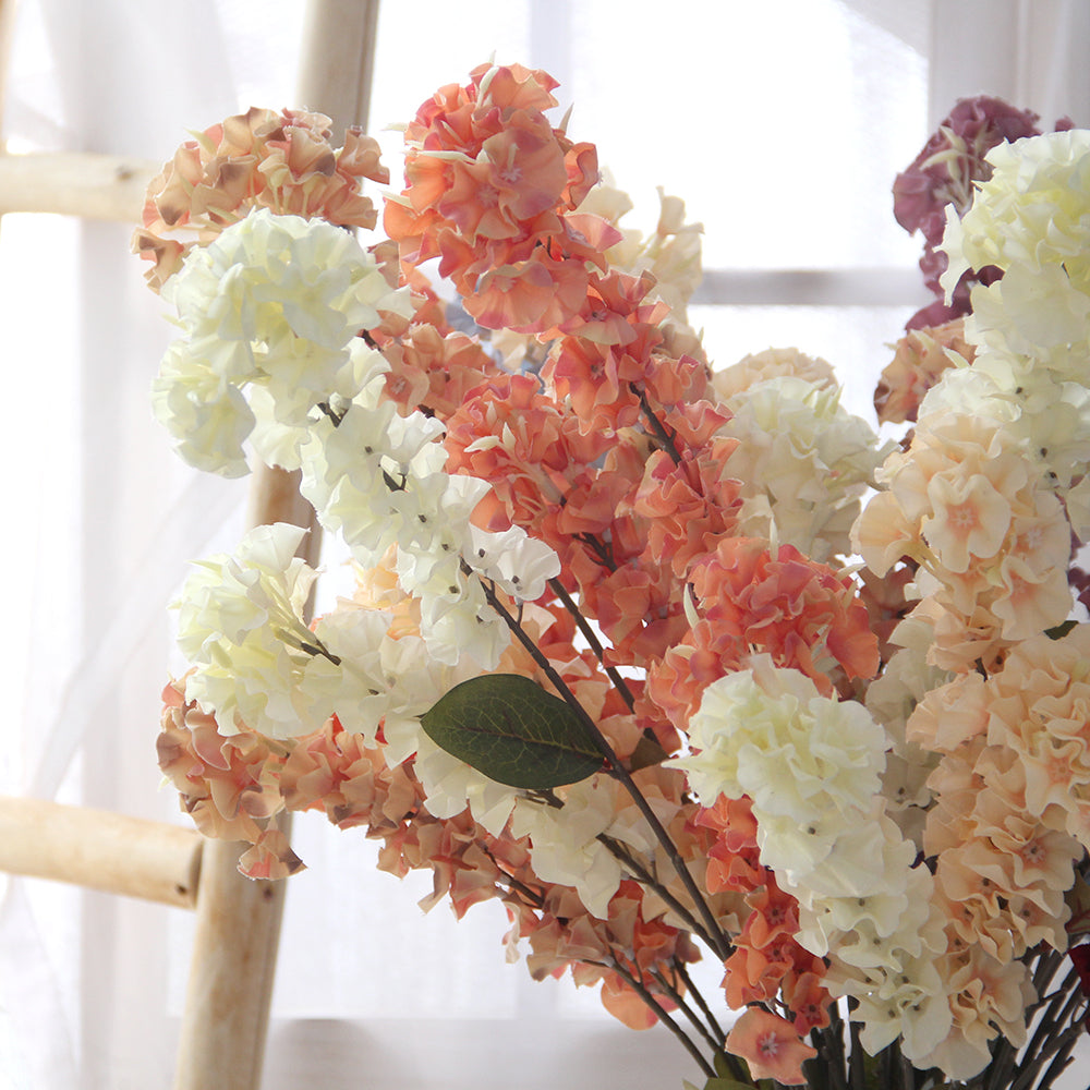 Transworld Cockscomb Spray Artificial Flowers Floral Spray Decorative Flowers for Home Decor