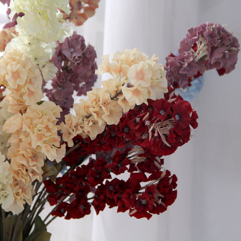 Transworld Cockscomb Spray Artificial Flowers Floral Spray Decorative Flowers for Home Decor