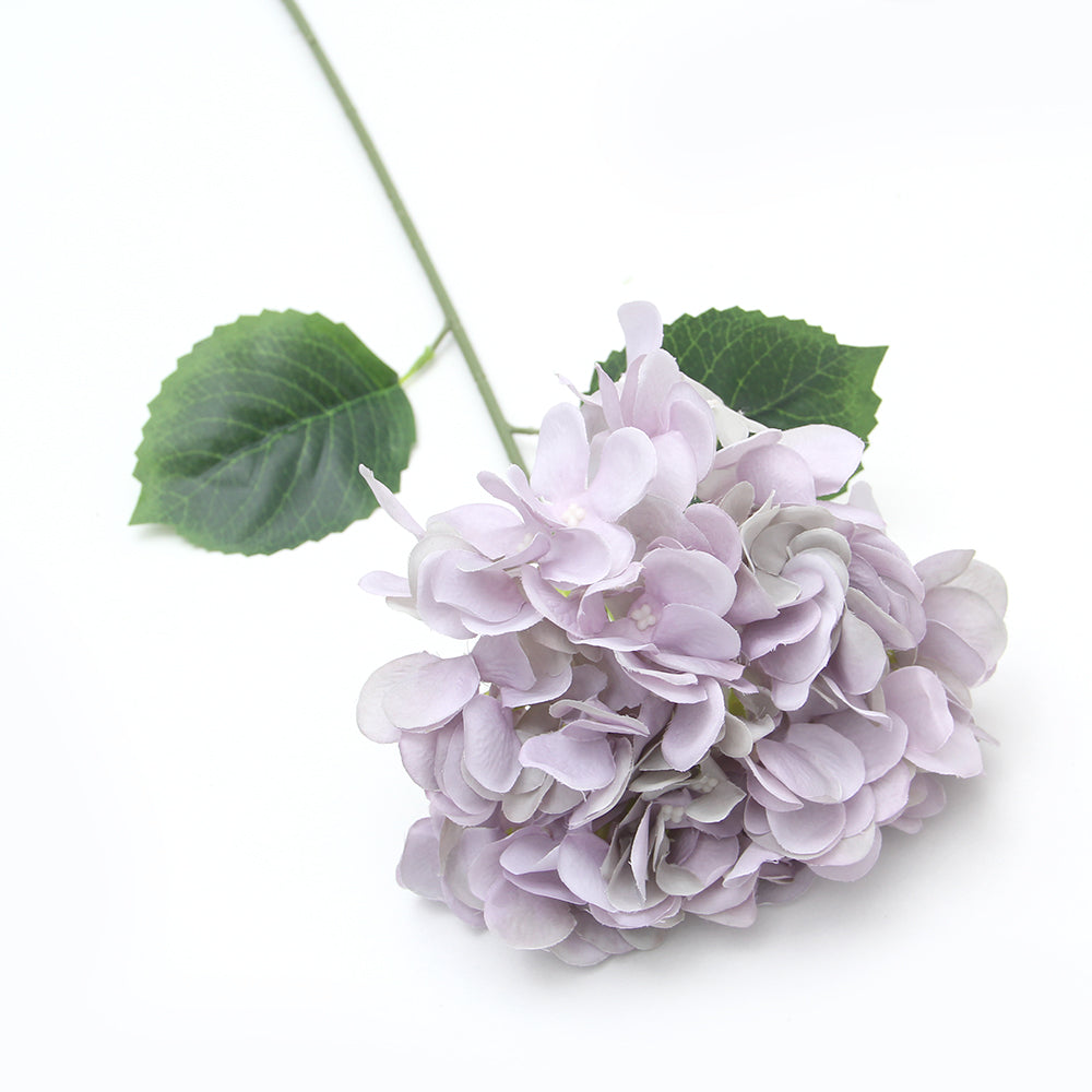 High Quality Hydrangea Artificial Flower Beautiful Color Wedding Flowers Handmade Decorative Flowers For Home Wedding Decoration