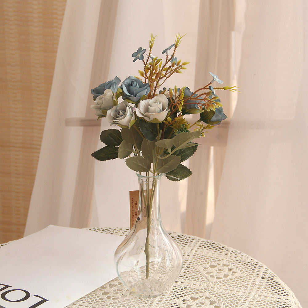 Hot-selling Top Seller Artificial Flowers in Bulk Wedding Decoration Roses Artificial Flowers Bouquet Flower Centerpieces for Table