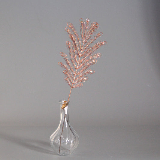 Wholesale Christmas Picks Golden Pick/Spray 43cm Glittered Leaf Gold Branches for Party & Holiday Supplies