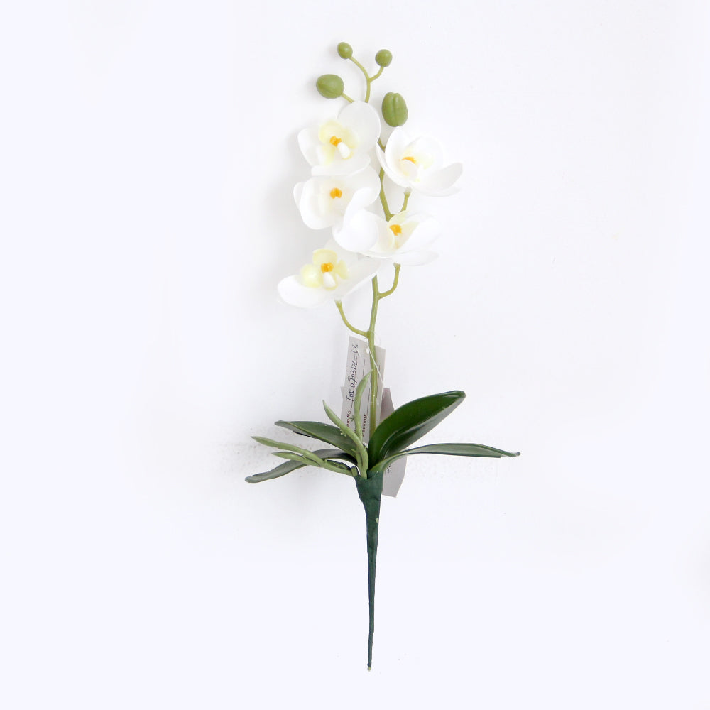 37cm 3D small 5 flowers butterfly orchid artificial flower home decoration