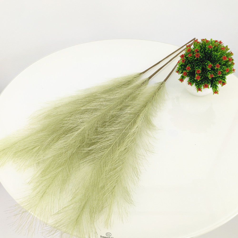 Hot Selling Wholesale Multi-Size Pampas Artificiales Decoracion 31.5INCH Pampas Grass Artificial Flowers For Wedding Home Decor