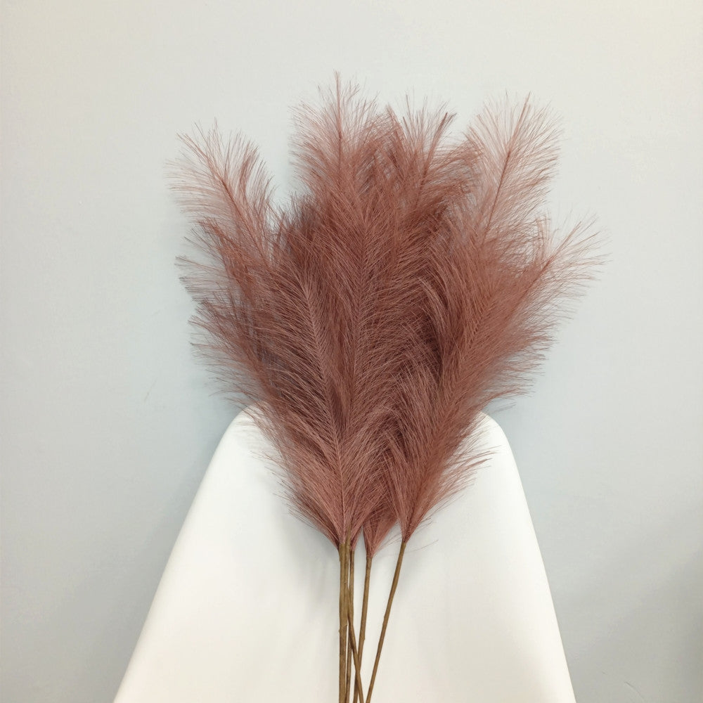 High Quality Hand Made Artificial Pampa Grass Multicolour Pampas Grass Decor Wedding Immortal Pampas Grass Decor Factory Sales