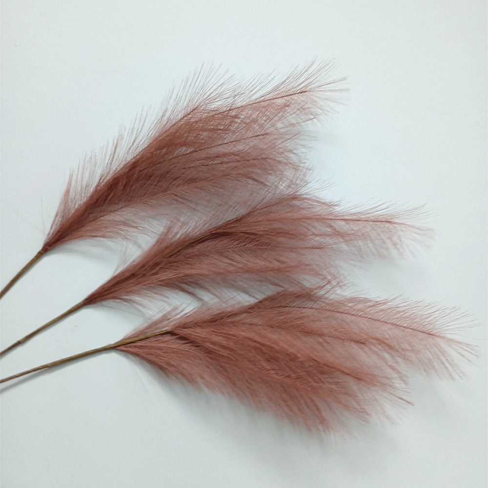 High Quality Hand Made Artificial Pampa Grass Multicolour Pampas Grass Decor Wedding Immortal Pampas Grass Decor Factory Sales