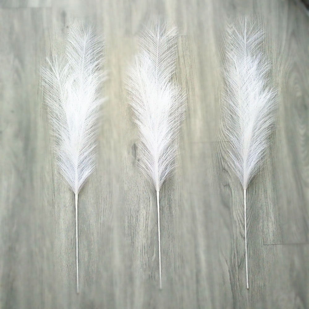 Popular Luxury Hand Made Pampas Grass White High Quality Pampas Grass Decor Immortal Artificial Pampas Festival Wedding Decor
