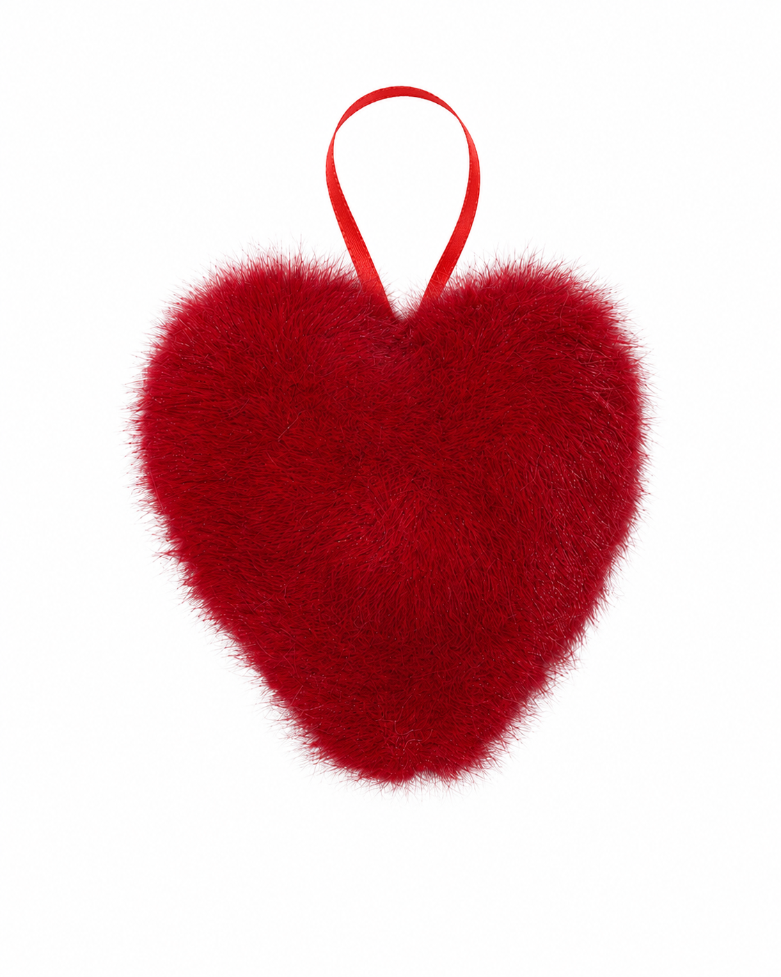 Valentine’s Day Gift Plush Heart-Shaped Pendant for Your Love Home Decoration