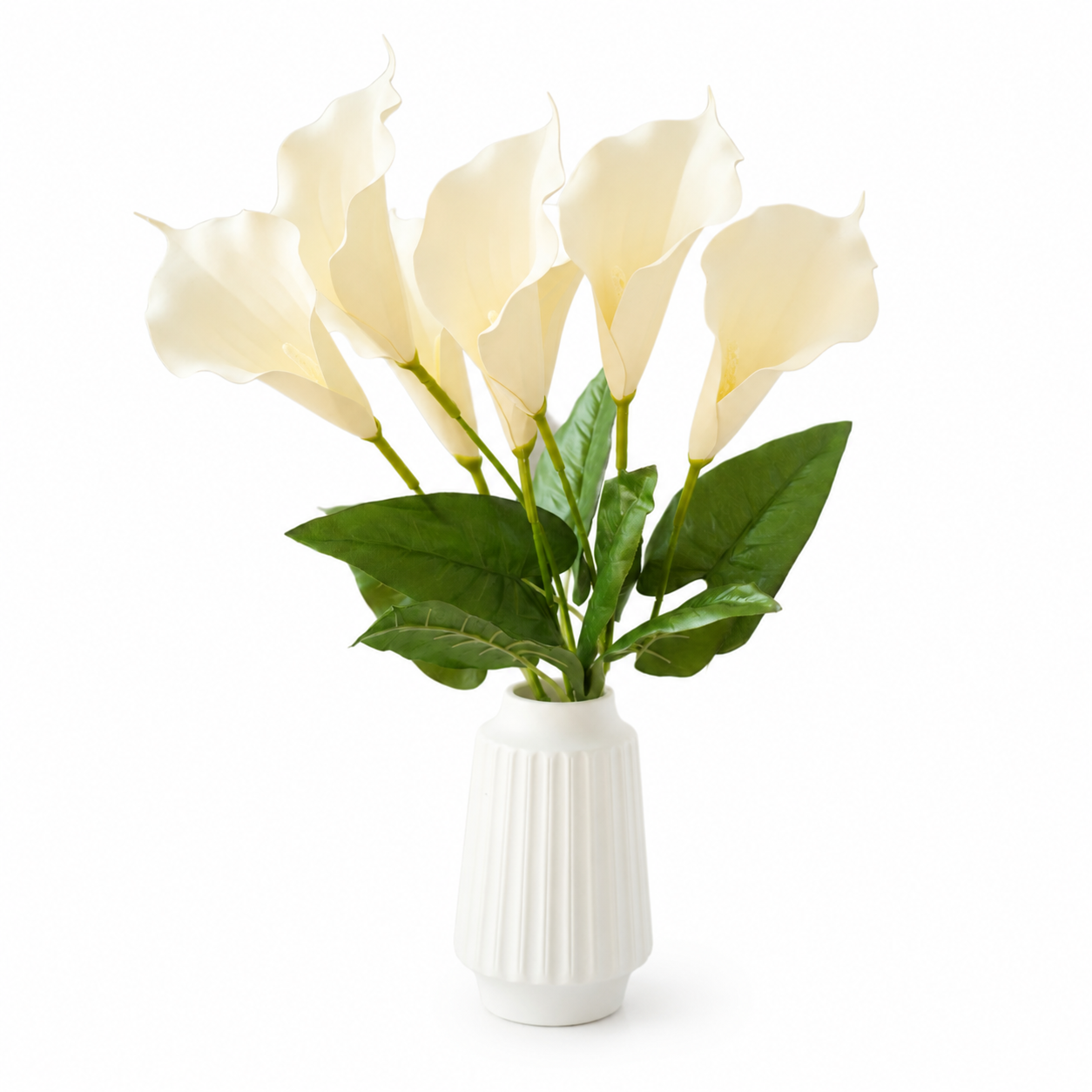 Calla Lilies Artificial Flowers Artificial Flowers Branch for Home Wedding Decoration Floral Arrangement