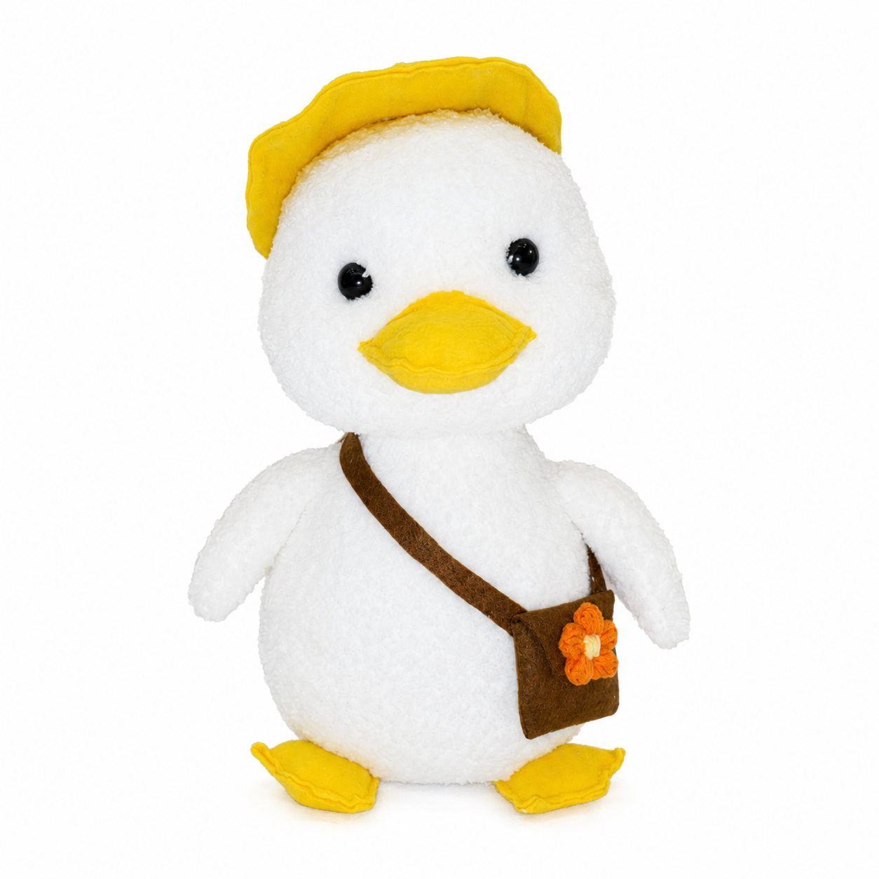 Gift Plush Duck with Crossbody Bag for Home Festival Party Decoration