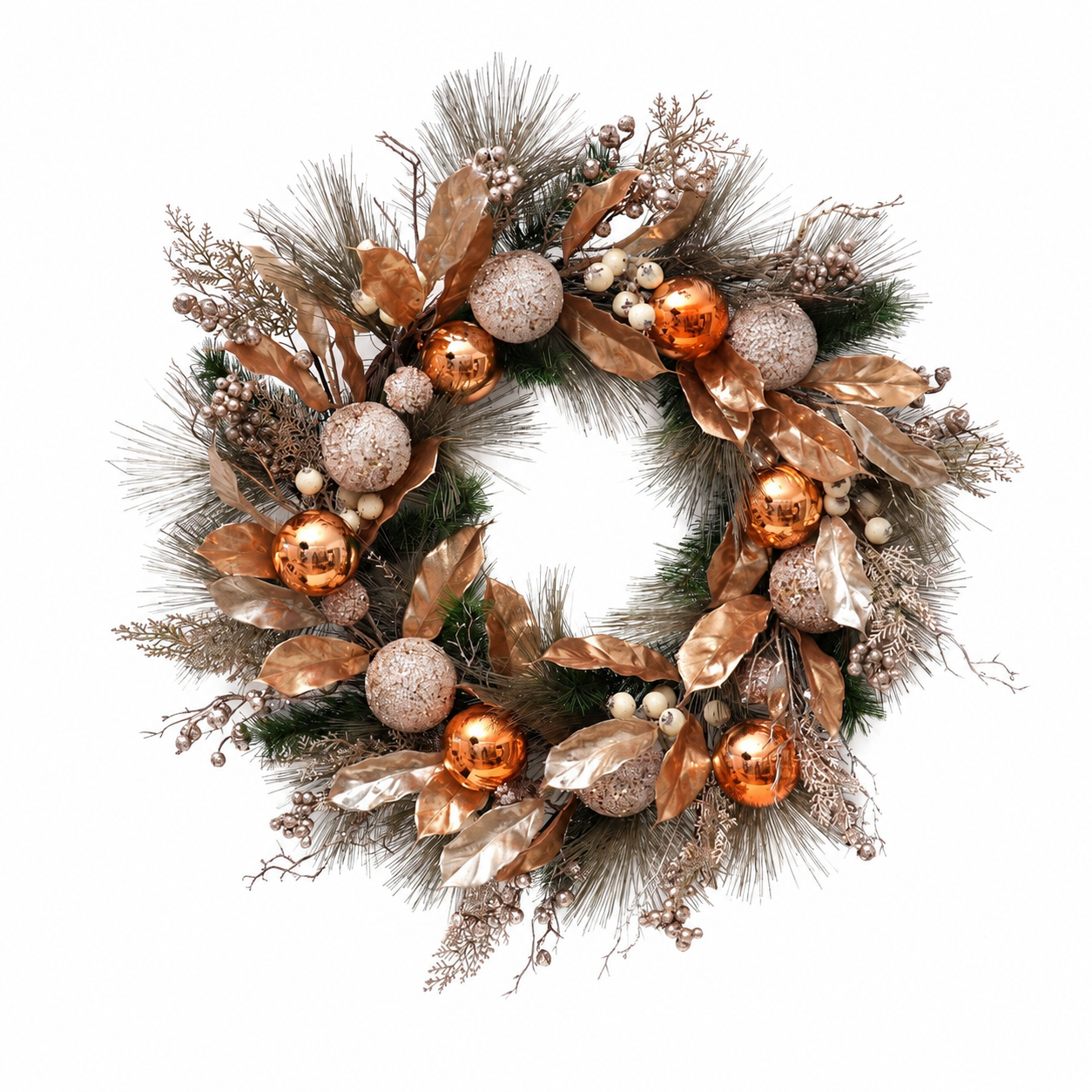 Wholesale Decorative Christmas Artificial Wreath for Christmas Home Party Wall Decoration