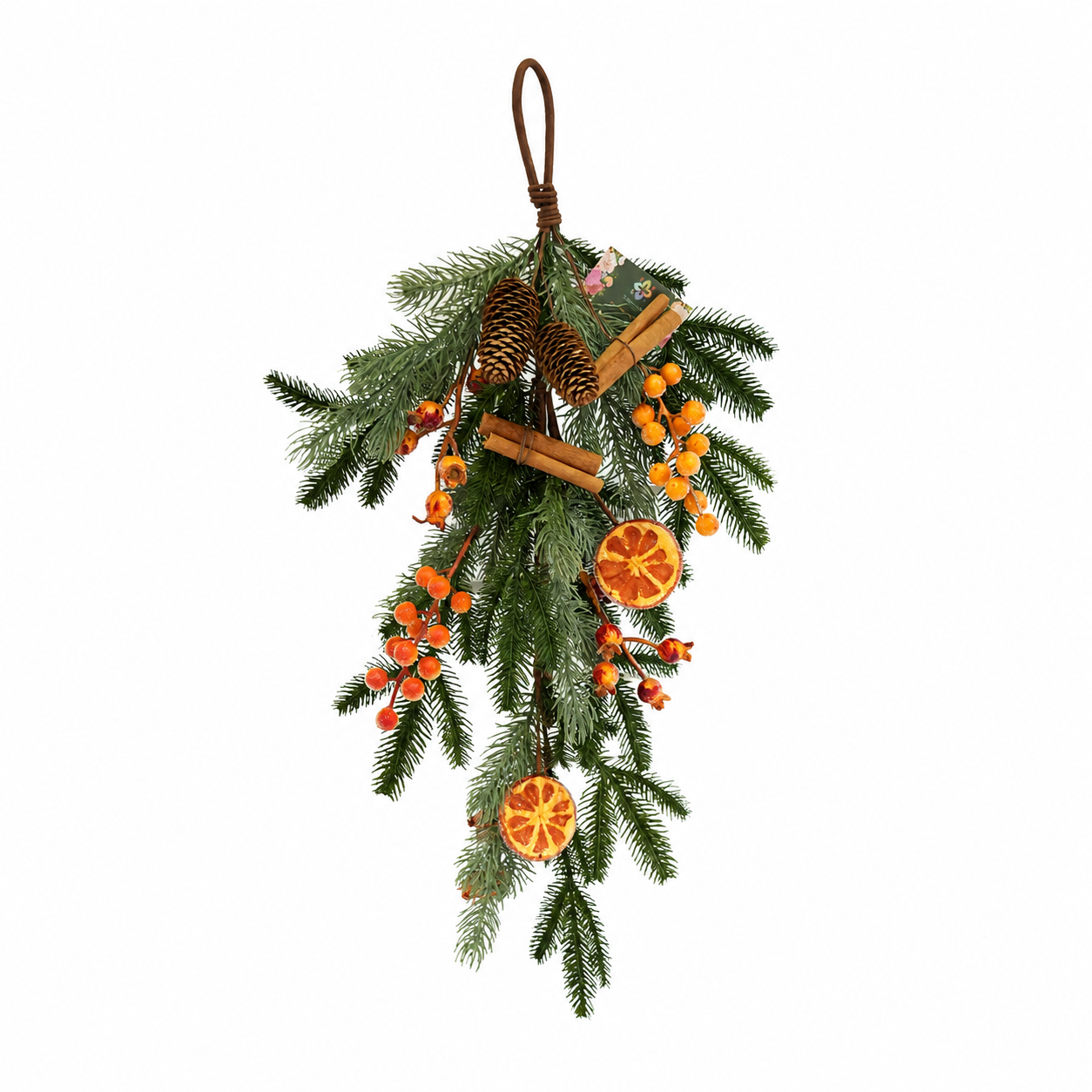 Wholesale Artificial Christmas Swag Drop for Home Door Festival Fall Decoration