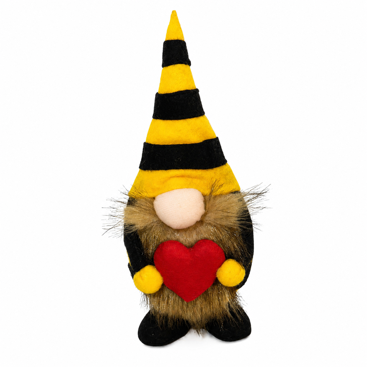 Plush Bee Gnome Doll Gift for Home Valentine’s Day Festival Decoration