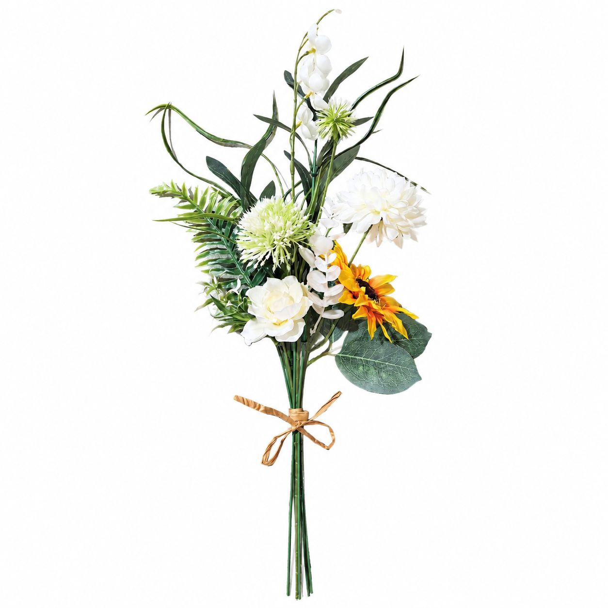 Wholesale Decorative Mixed Artificial Flower Bouquet for Home Wedding Festival Decoration