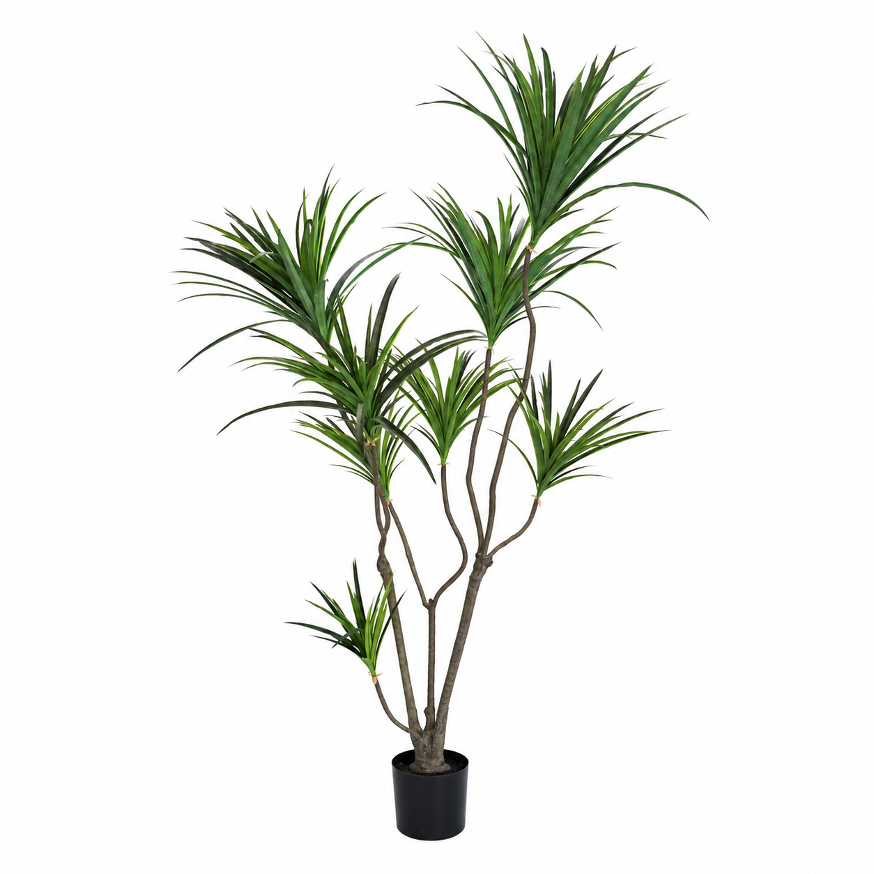 Artificial Tropical Sago Palm Dracaena Tree Plant for Indoor Home Floor Decoration