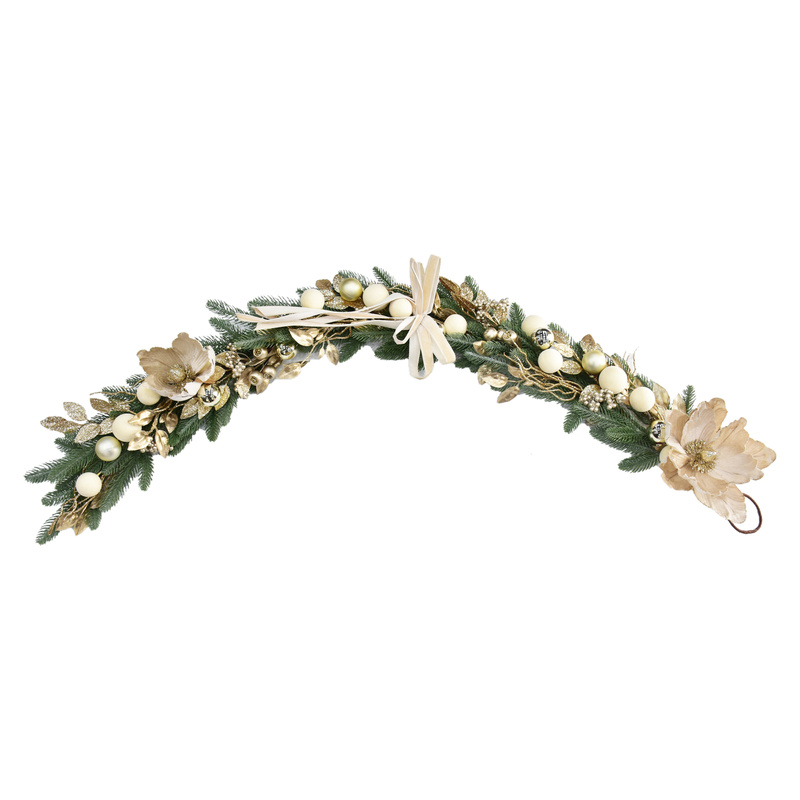 Artificial Christmas Garland for Home Christmas Wedding Decoration Ornaments
