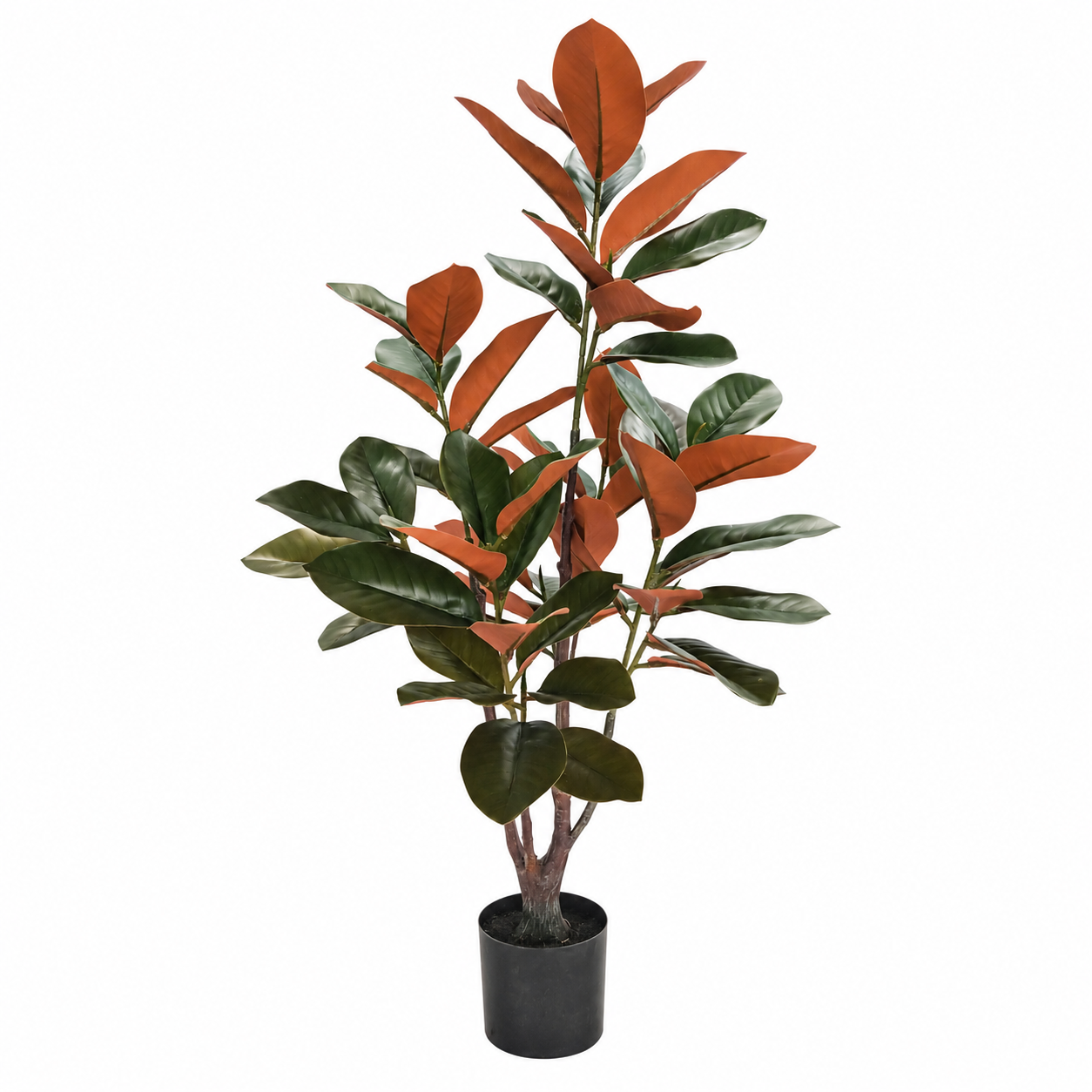 Artificial Magnolia Leaf Potted Tree for Home Decoration